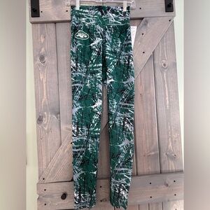 Zubaz New York Jets Leggings Women’s M NFL Team Apparel NWT